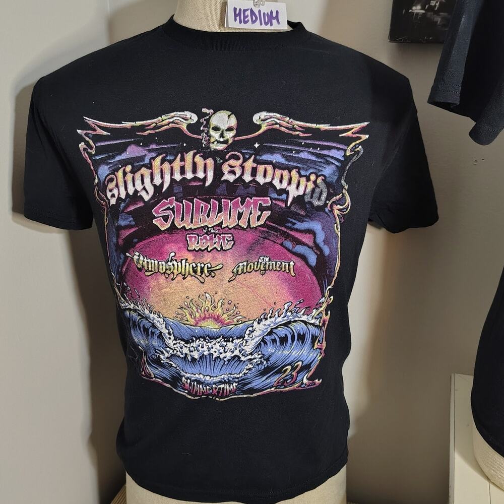 CLASSIC ROCK PRE-WORN T-SHIRT ***SLIGHTLY STOOPID-SUBLIME-ROME***